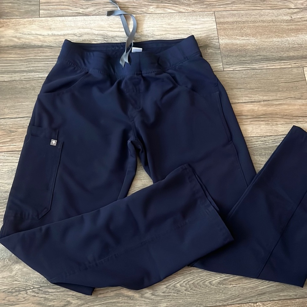Navy Figs Scrub Pants